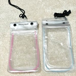 Waterproof phone cases with adjustable necklace for outdoor activities